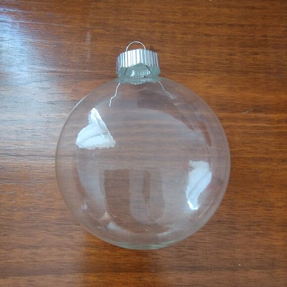 Make Market DIY 3 PC Glass Ornaments for Customized Crafts/Holiday - Picture 5 of 6